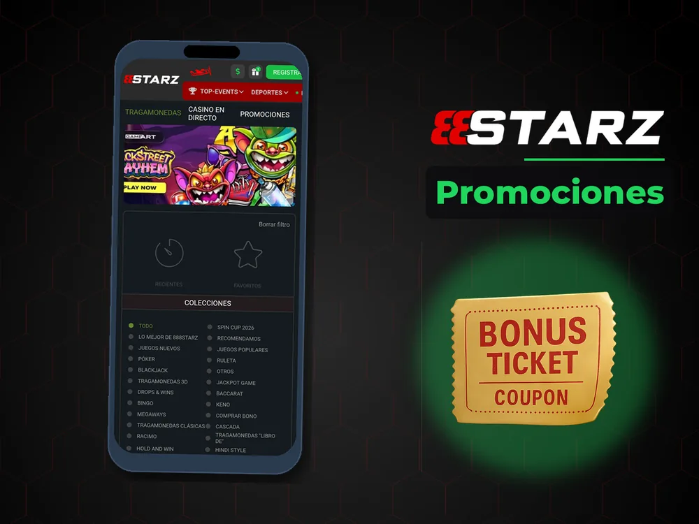 888Starz - Promociones