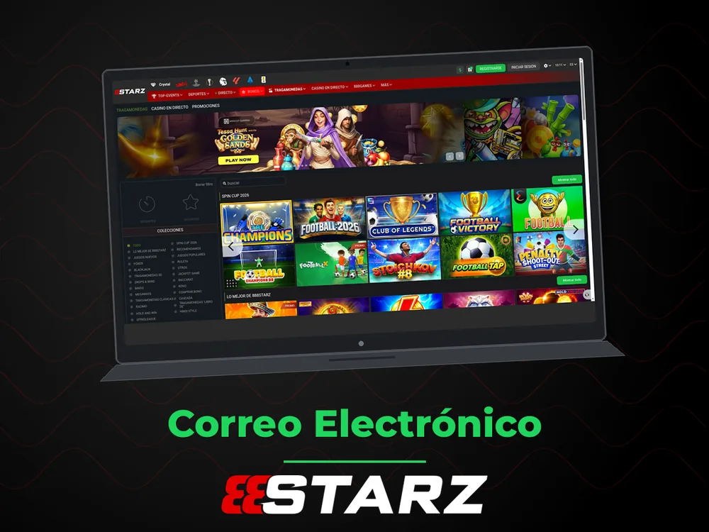 888Starz - Correo Electrónico