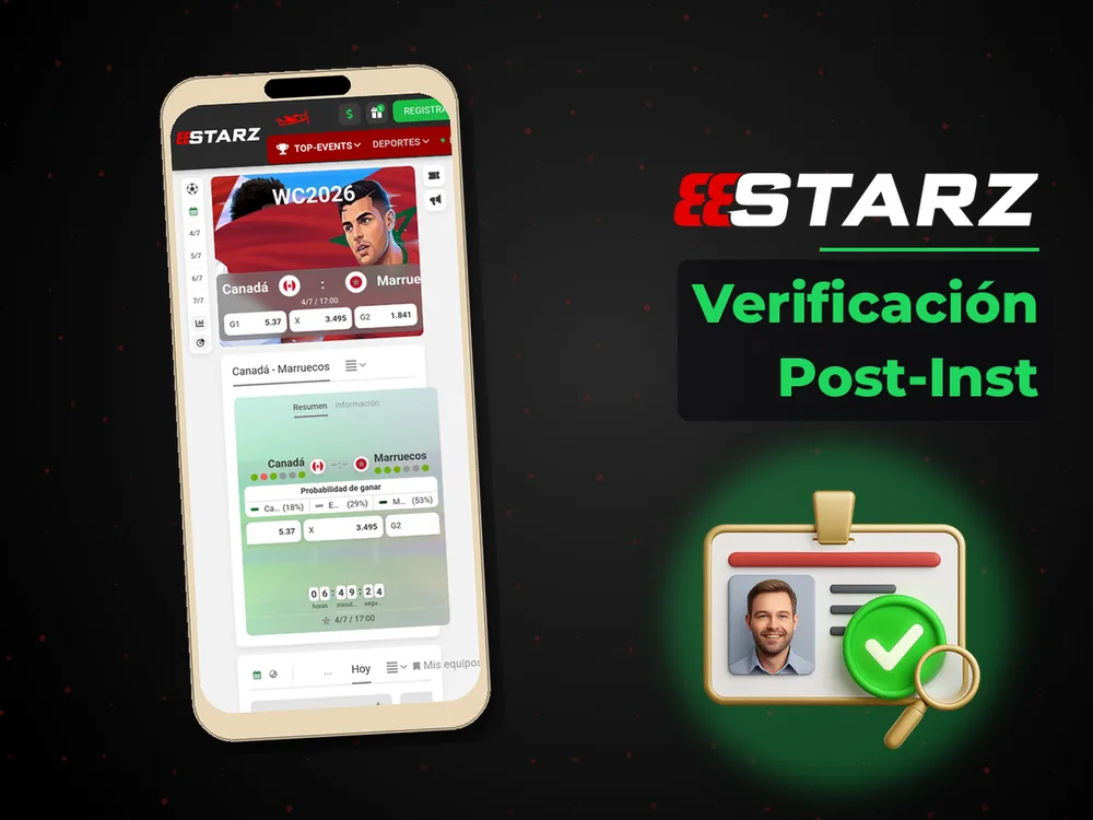 888Starz - Verificación Post-Inst