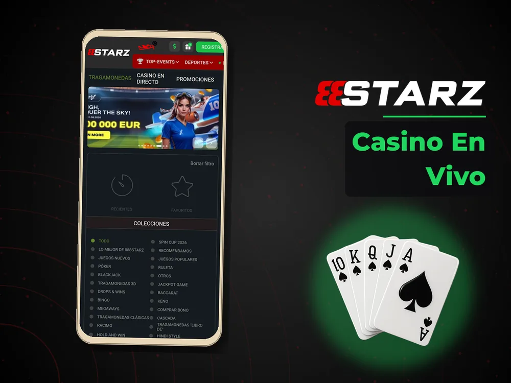 888Starz - Casino En Vivo