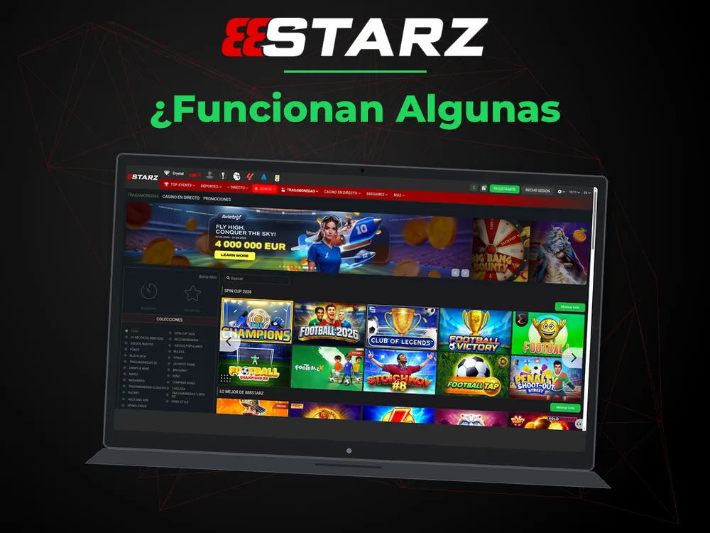 888Starz - ¿Funcionan Algunas