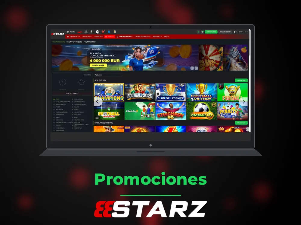 888Starz - Promociones