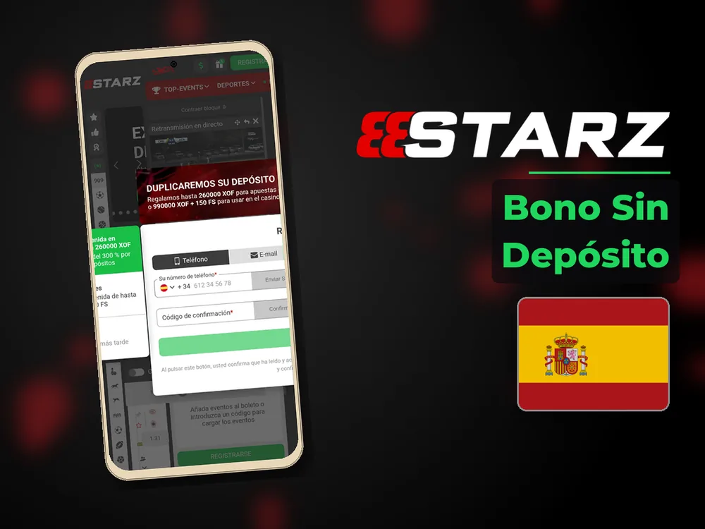 888Starz - Bono Sin Depósito