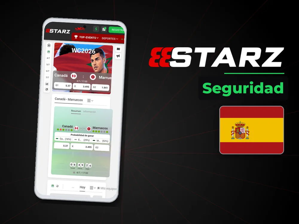 888Starz - Seguridad