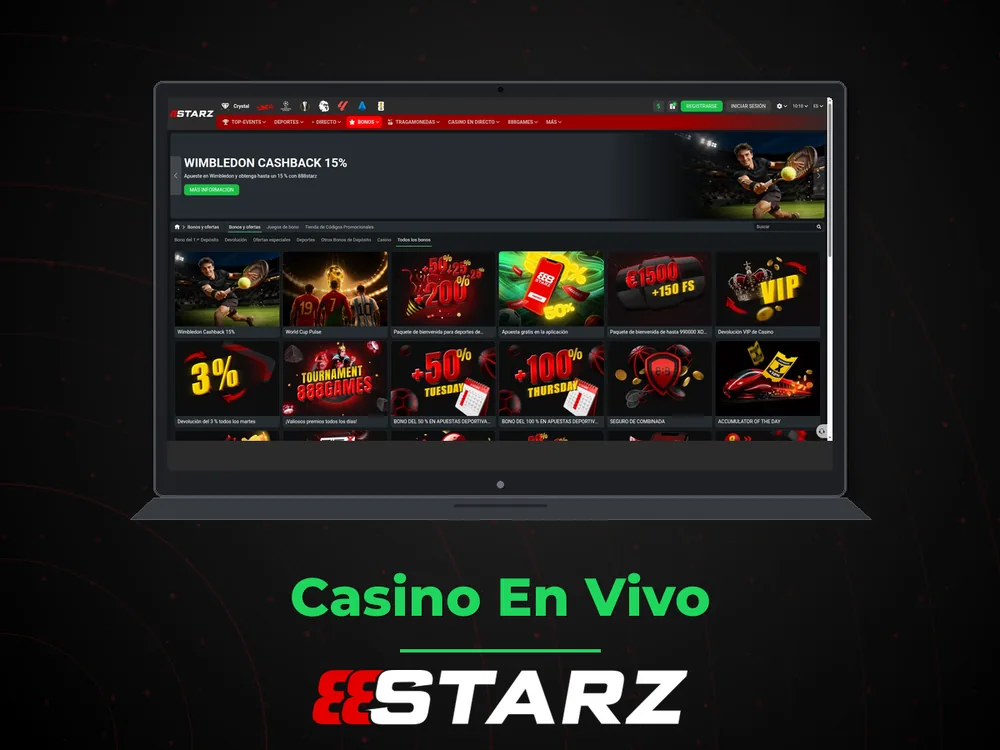 888Starz - Casino En Vivo