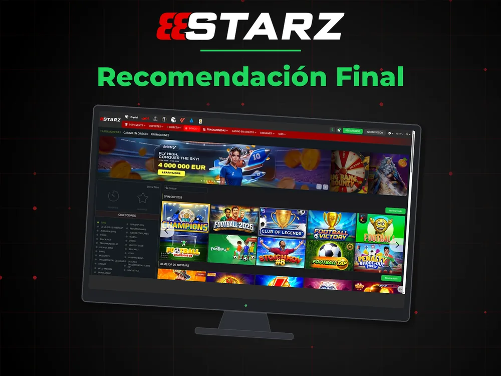 888Starz - Recomendación Final