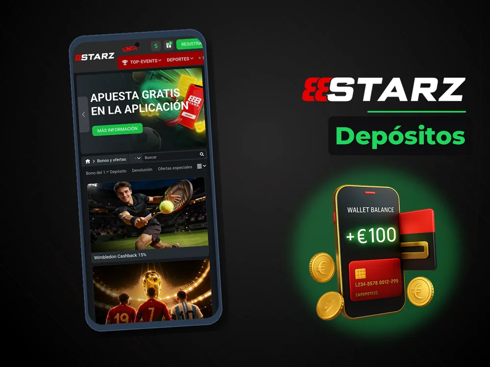 888Starz - Depósitos