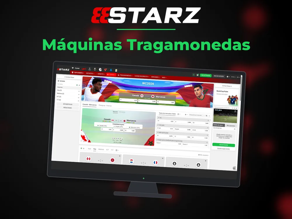 888Starz - Máquinas Tragamonedas
