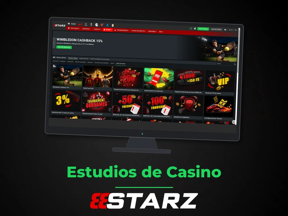 888Starz - Estudios de Casino
