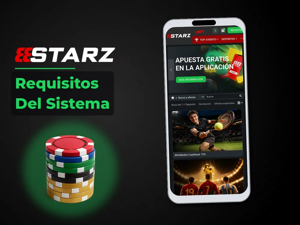 888Starz - Requisitos Del Sistema