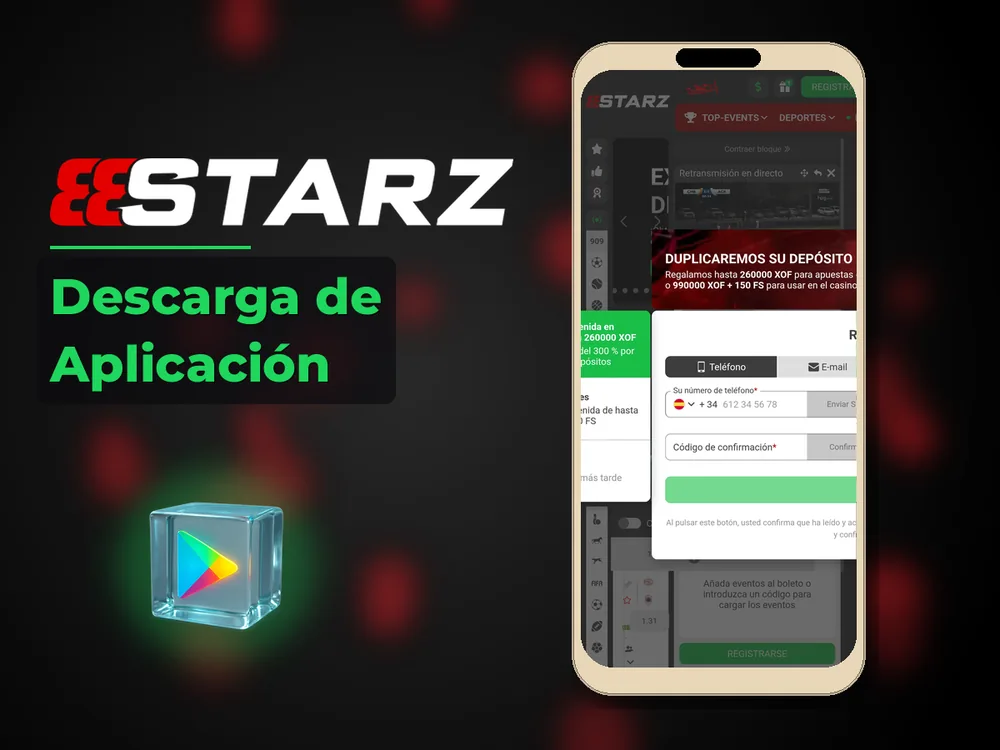 888Starz - Descarga de Aplicación
