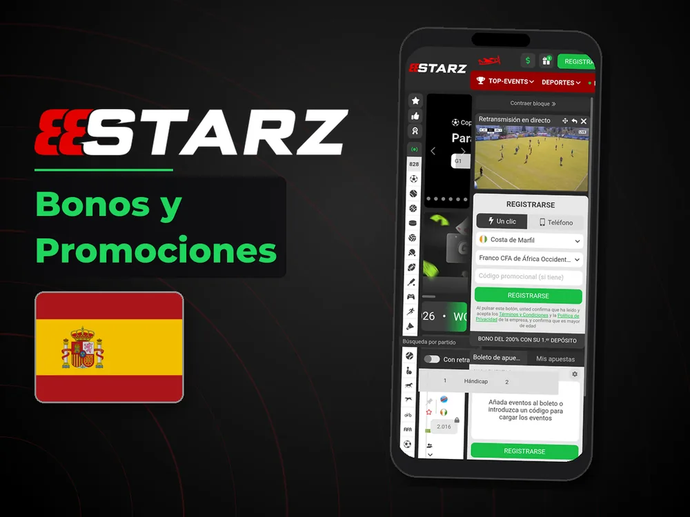 888Starz - Bonos y Promociones