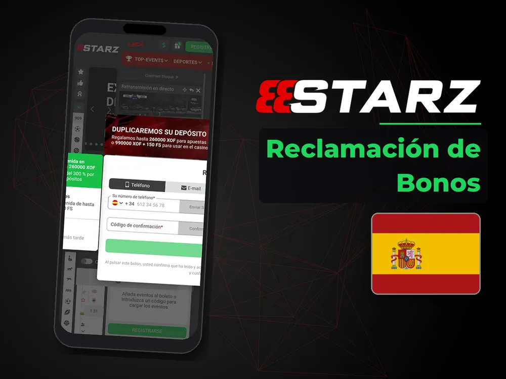 888Starz - Reclamación de Bonos