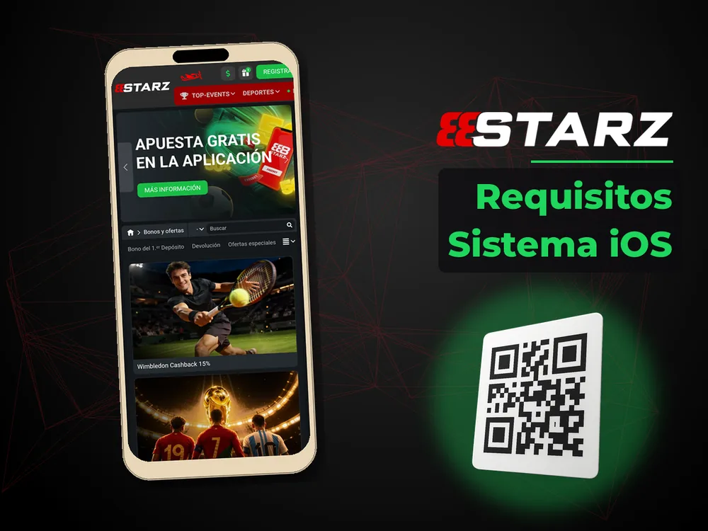 888Starz - Requisitos Sistema iOS