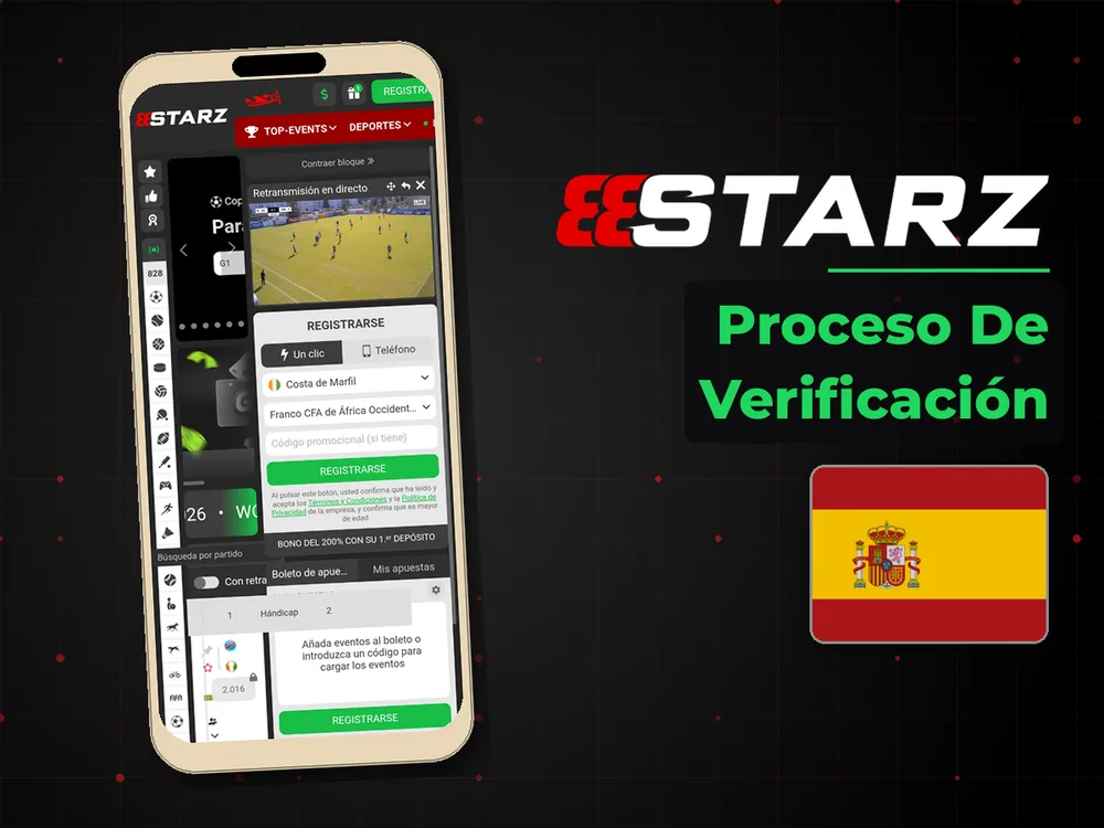 888Starz - Proceso De Verificación