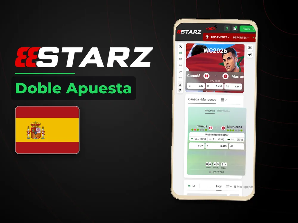 888Starz - Doble Apuesta