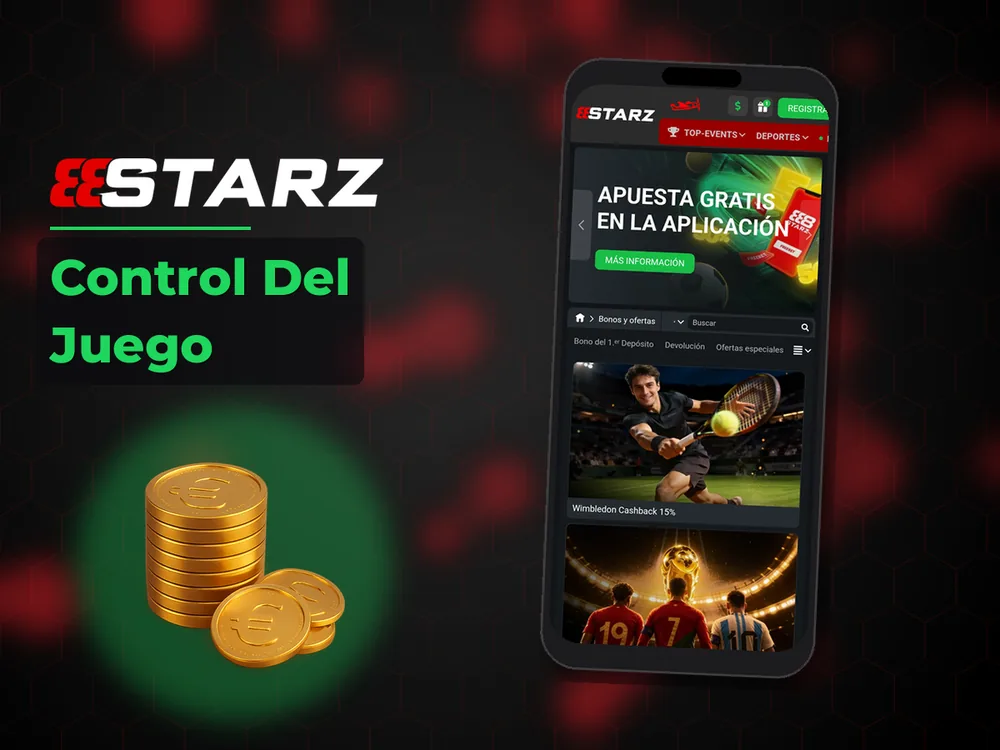 888Starz - Control Del Juego