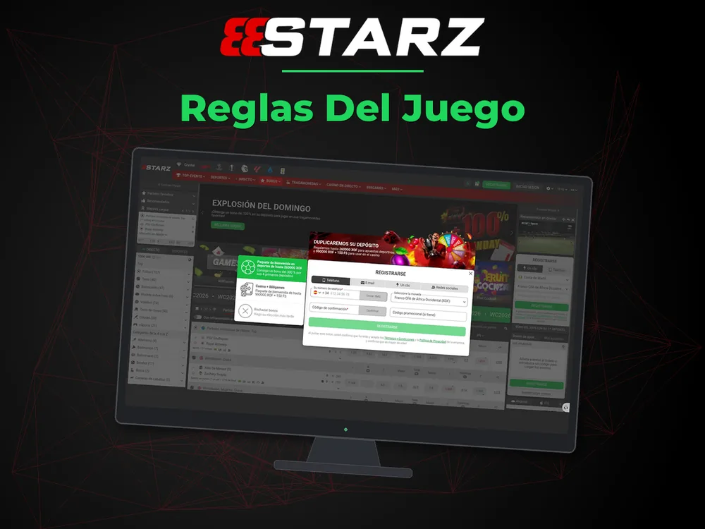 888Starz - Reglas Del Juego