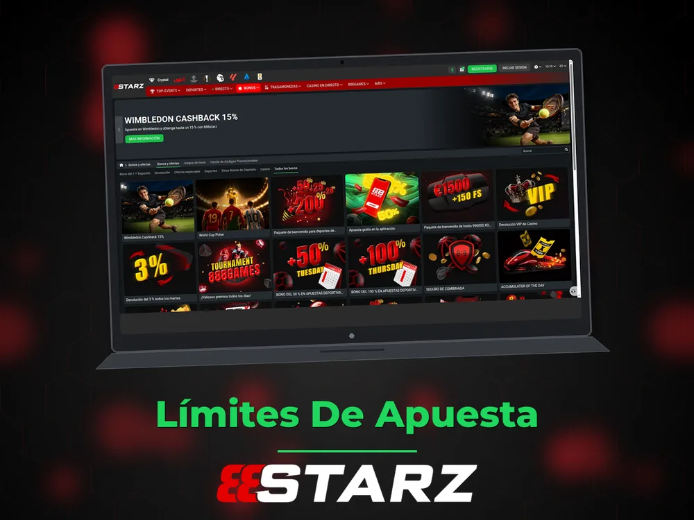 888Starz - Límites De Apuesta