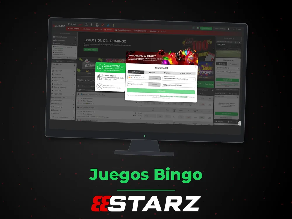 888Starz - Juegos Bingo