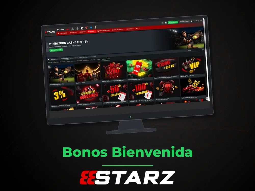 888Starz - Bonos Bienvenida