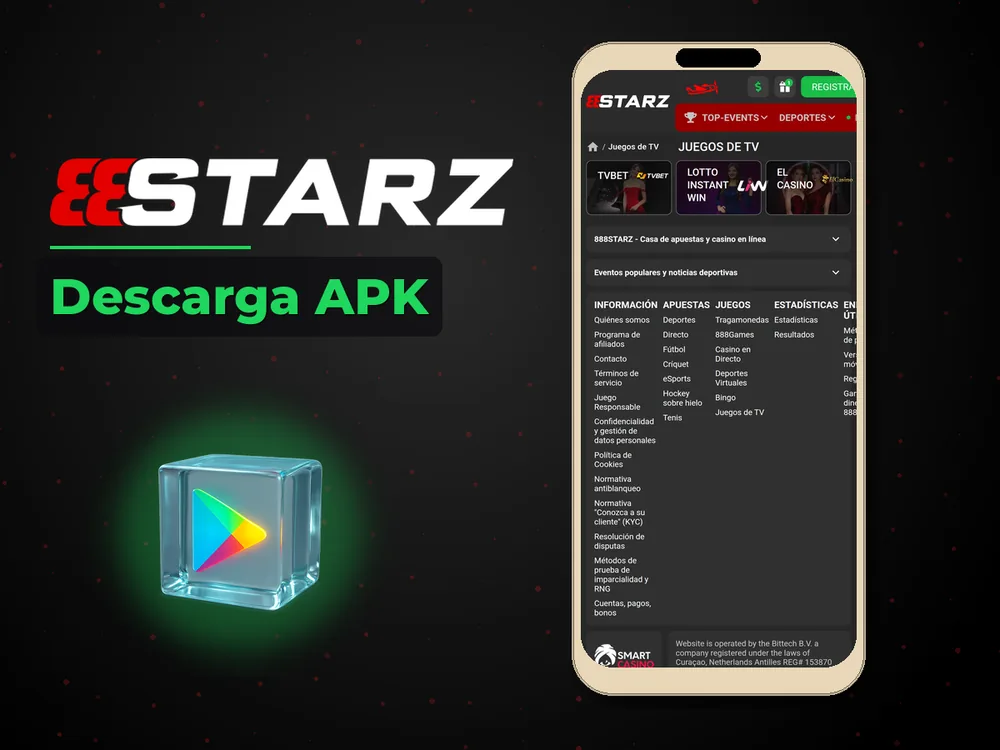 888Starz - Descarga APK