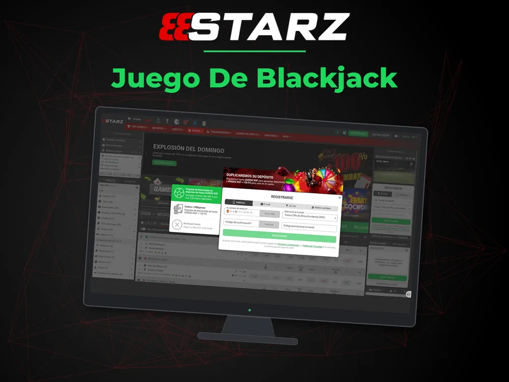 888Starz - Juego De Blackjack