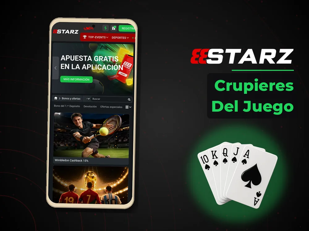 888Starz - Crupieres Del Juego