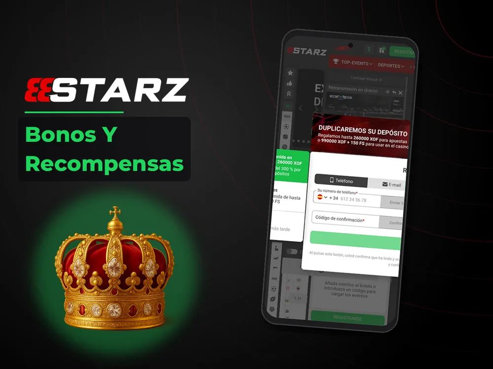 888Starz - Bonos Y Recompensas