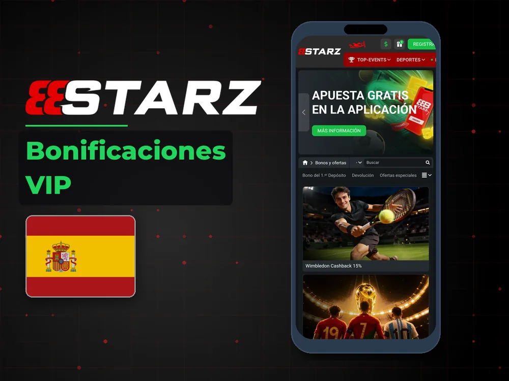 888Starz - Bonificaciones VIP