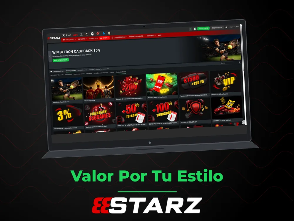 888Starz - Valor Por Tu Estilo