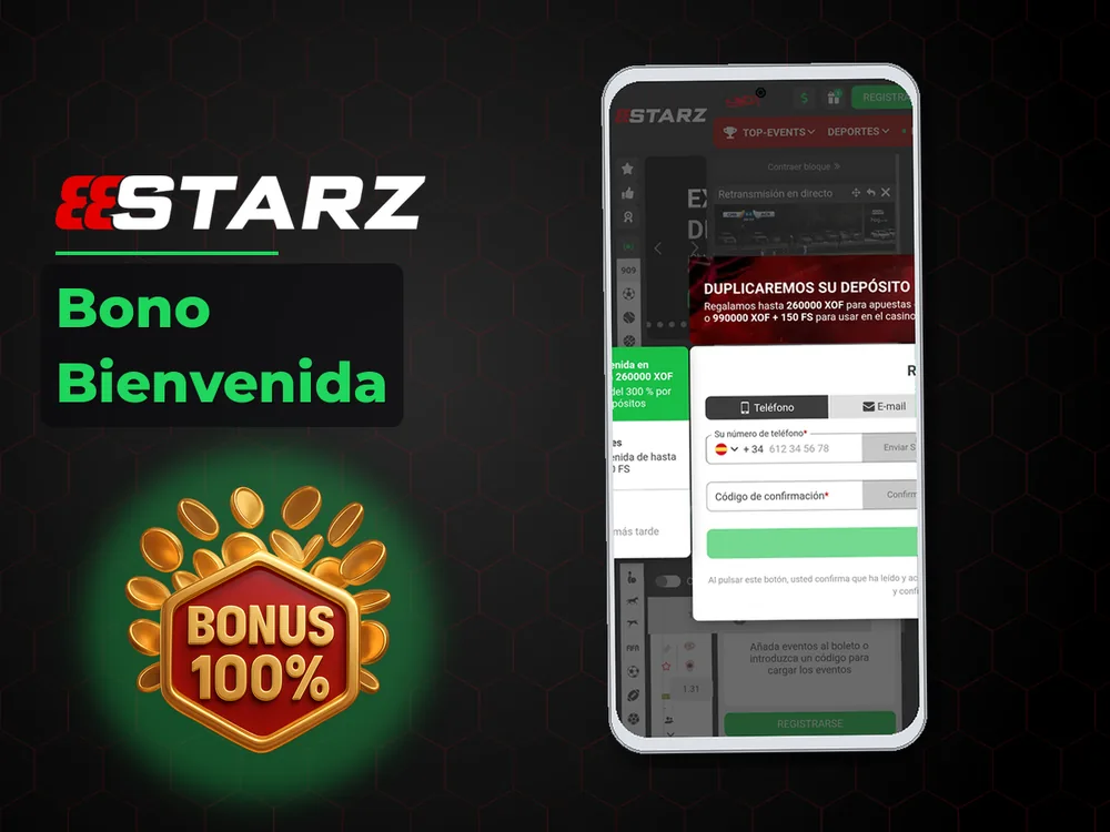 888Starz - Bono Bienvenida
