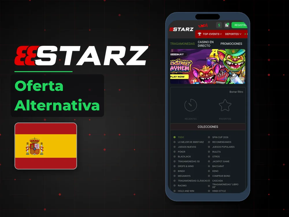 888Starz - Oferta Alternativa