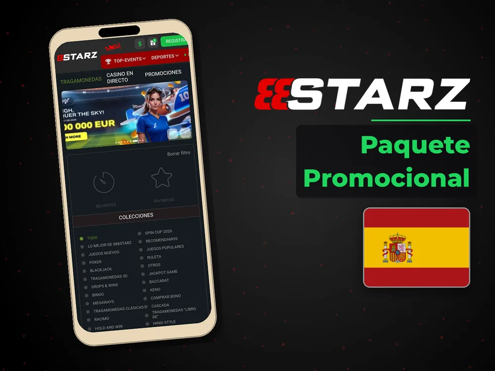 888Starz - Paquete Promocional
