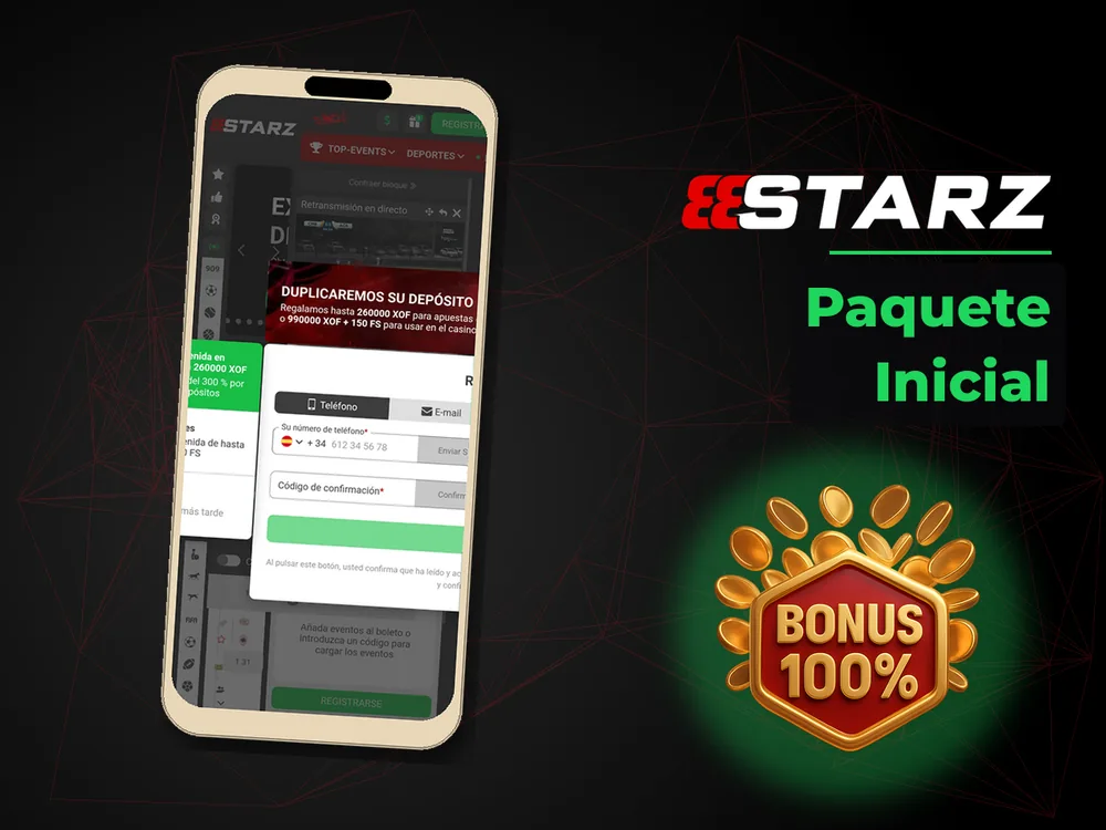 888Starz - Paquete Inicial