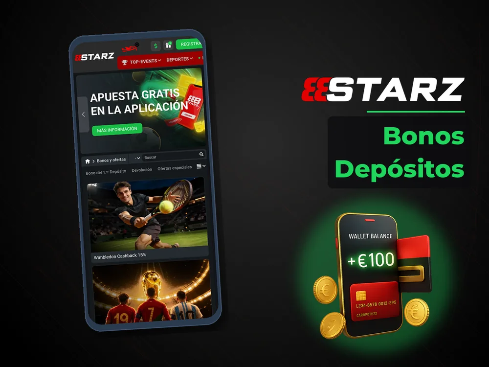 888Starz - Bonos Depósitos