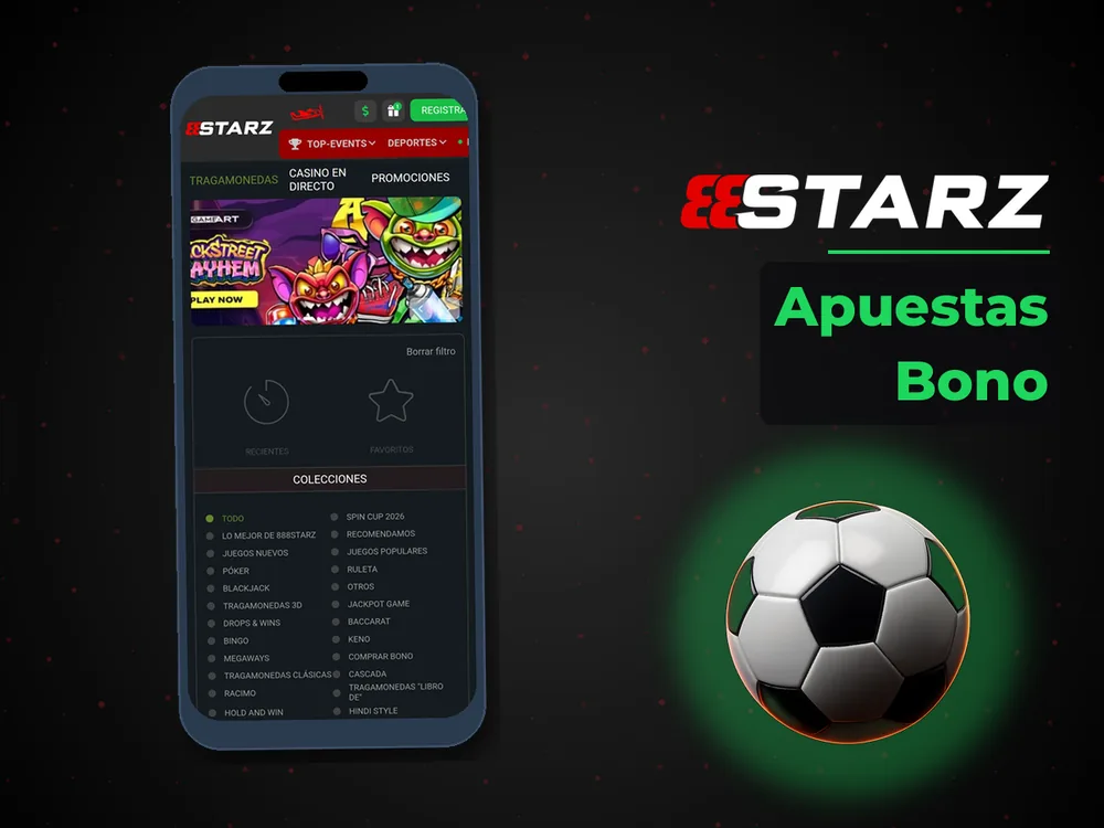 888Starz - Apuestas Bono