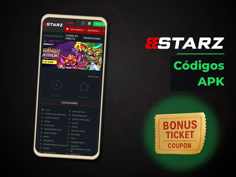 888Starz - Códigos APK