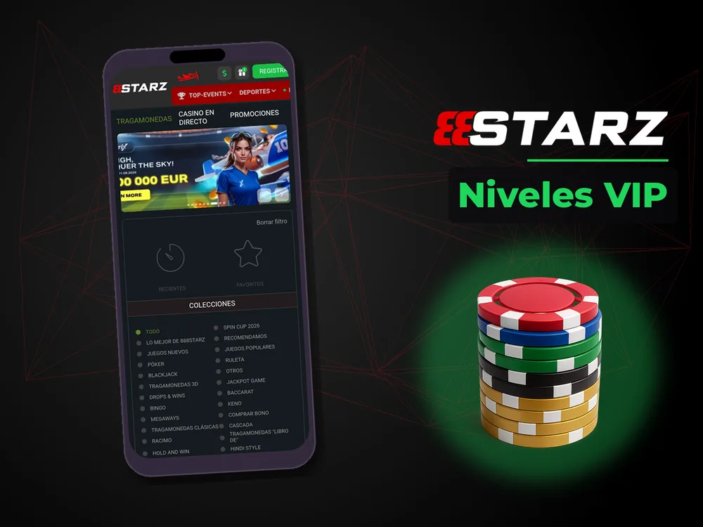 888Starz - Niveles VIP