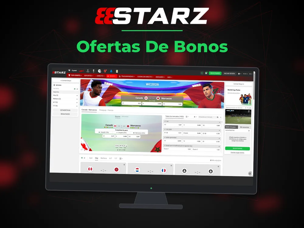 888Starz - Ofertas De Bonos