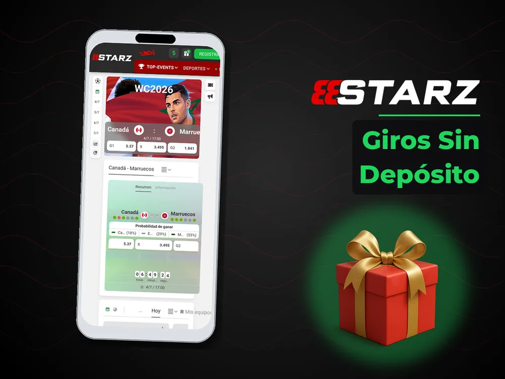 888Starz - Giros Sin Depósito