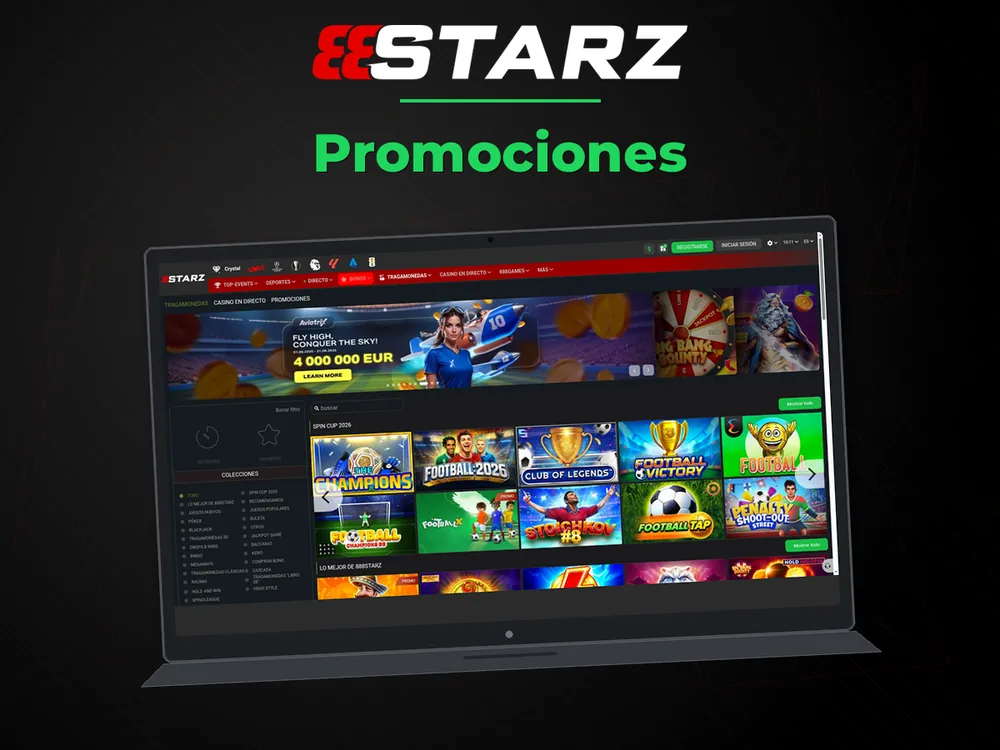 888Starz - Promociones