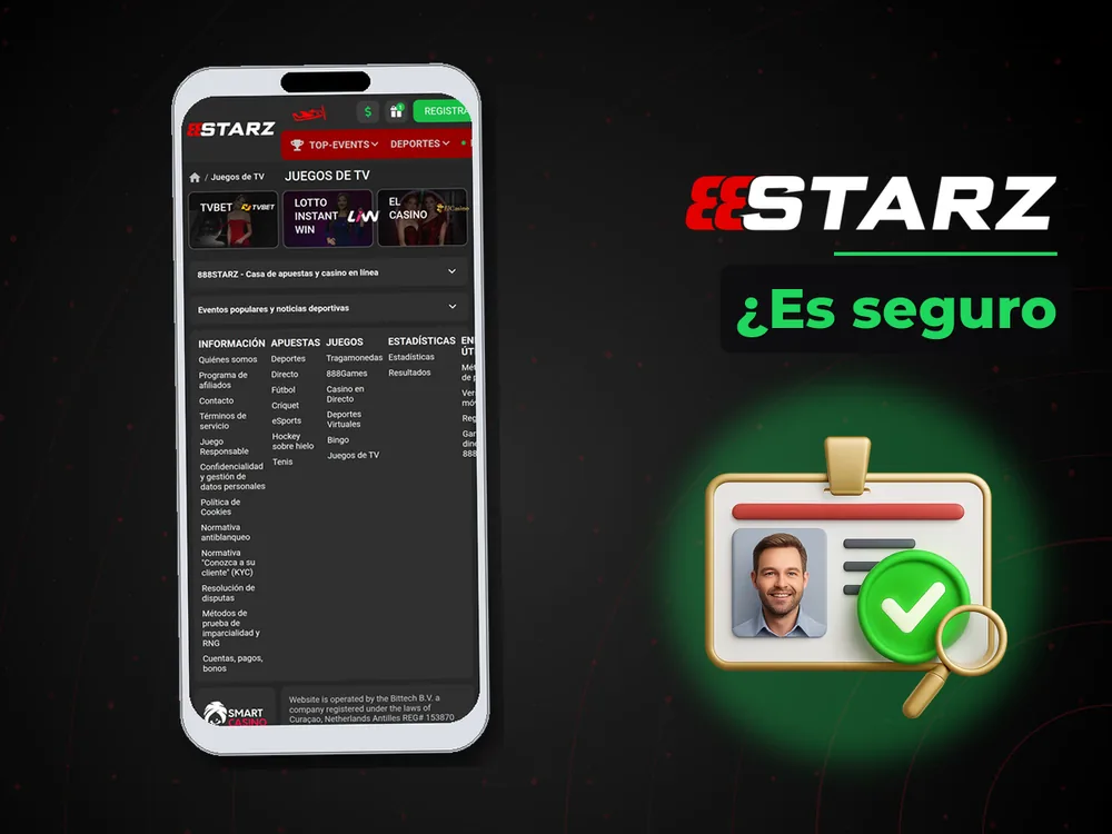 888Starz - ¿Es seguro