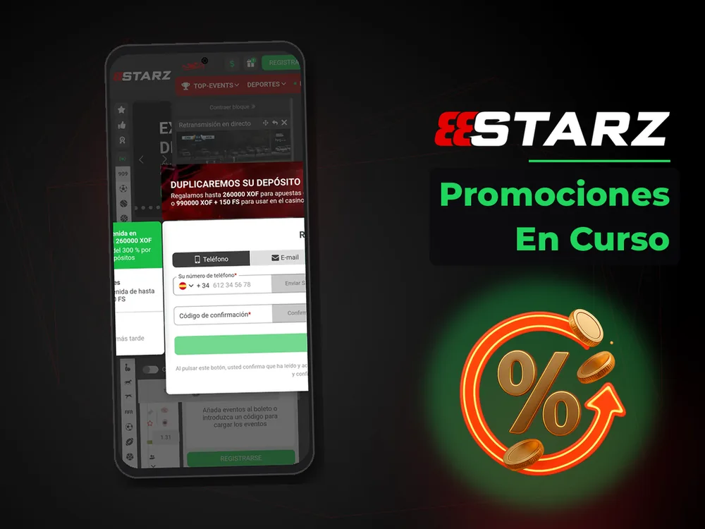 888Starz - Promociones En Curso