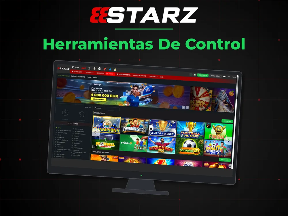 888Starz - Herramientas De Control