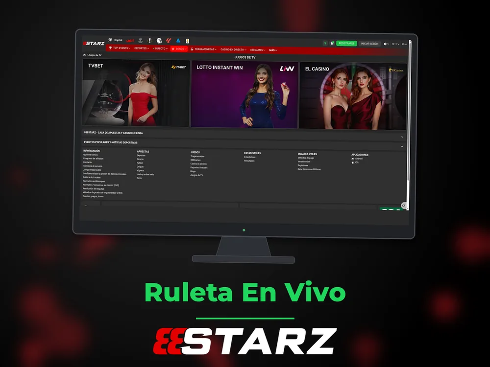 888Starz - Ruleta En Vivo
