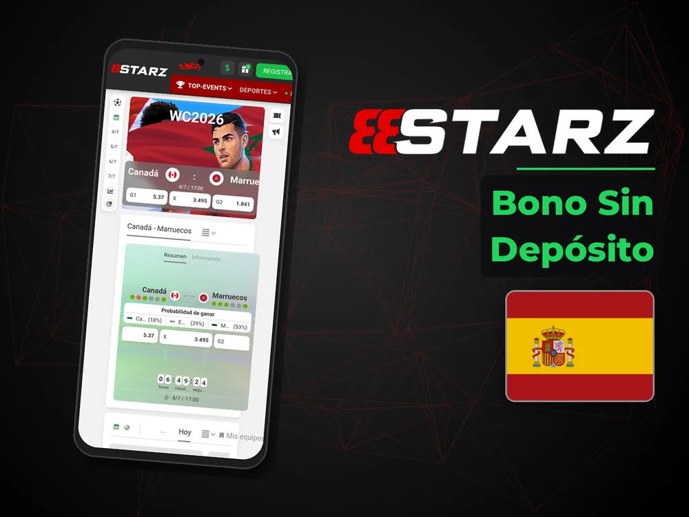 888Starz - Bono Sin Depósito