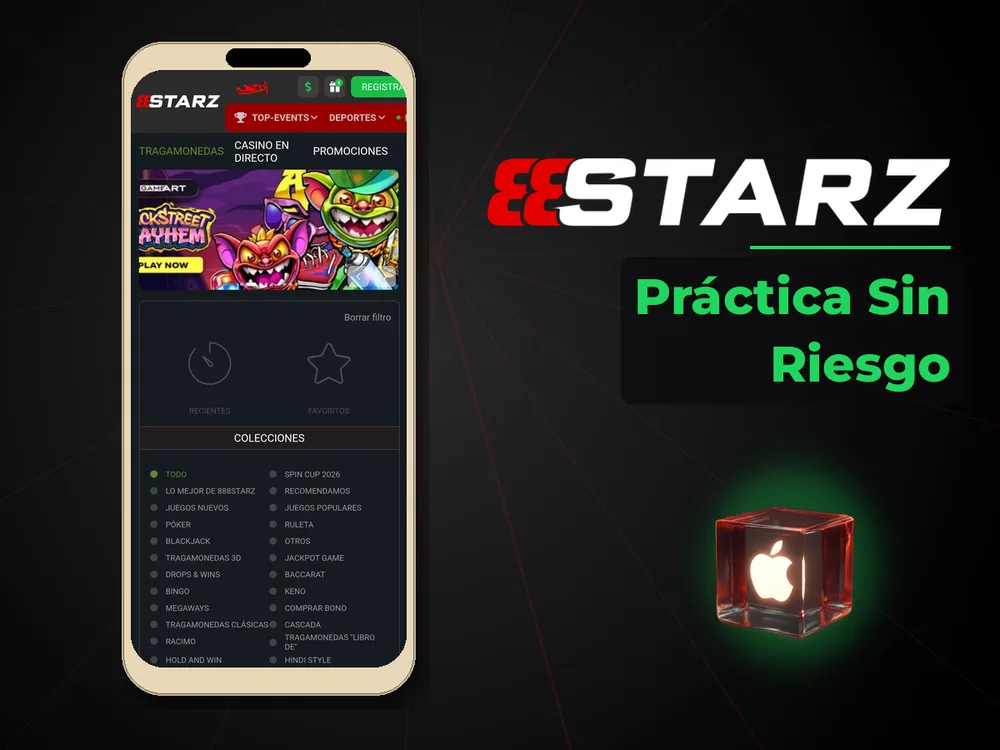 888Starz - Práctica Sin Riesgo