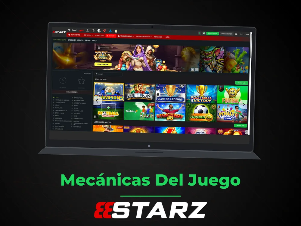 888Starz - Mecánicas Del Juego
