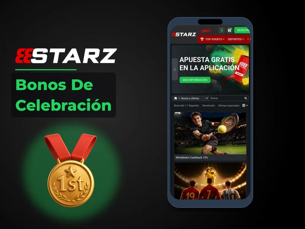 888Starz - Bonos De Celebración